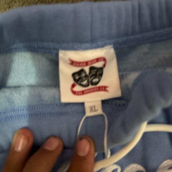 Blue Graphic kids  Shorts - Picture 5 of 5